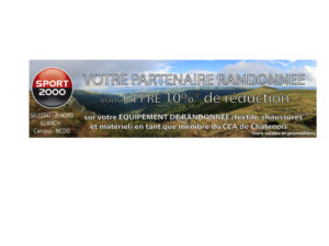 Bannière randonnée