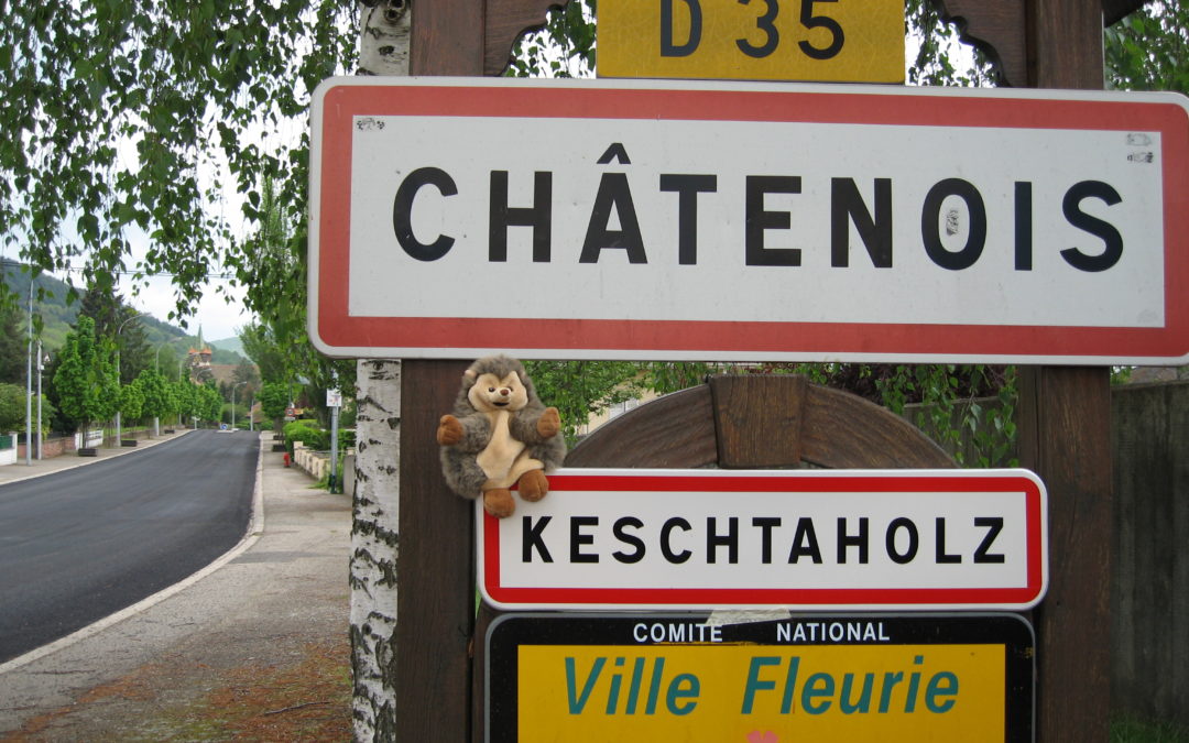Chatenois panneau alsacien