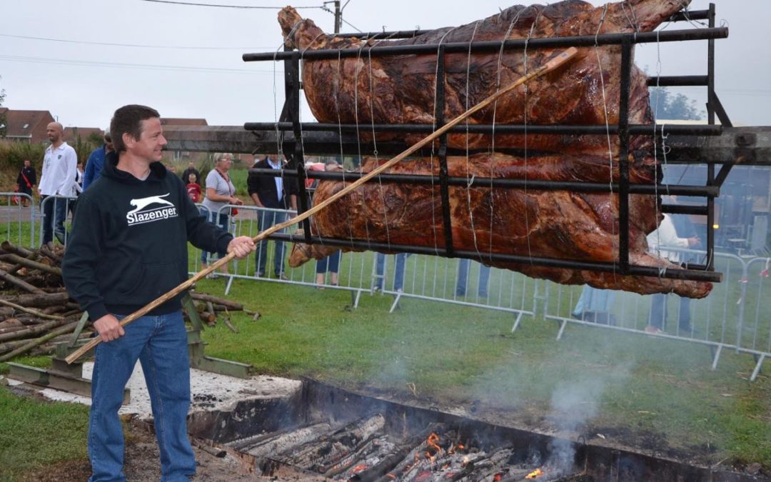 boeuf à la broche